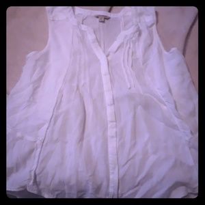 Super Cute Sleeveless Lucky Brand Blouse